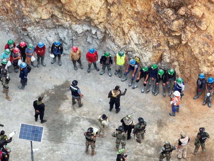 Operación "Drako" contra la minería ilegal 