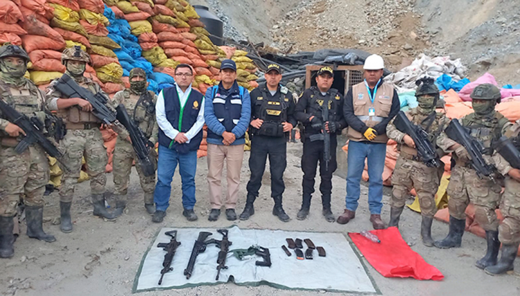 bocamina ilegal en Pataz