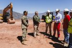 Ministro de Defensa supervisa puestos de control y condiciones logísticas del CUPAZ en Pamparacra