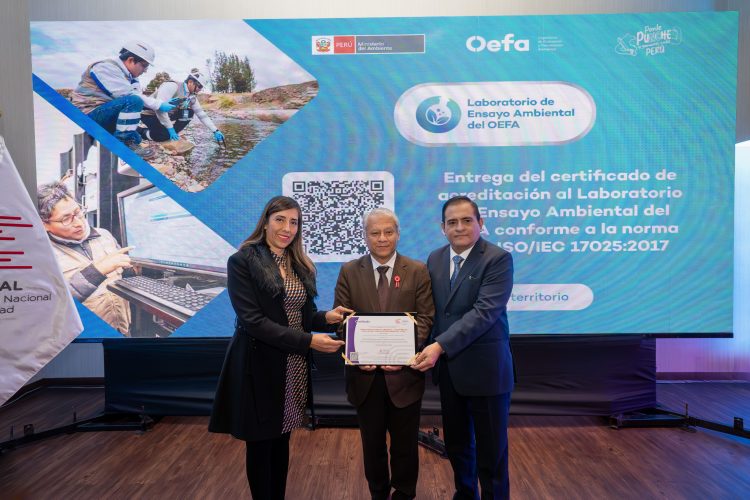 OEFA obtiene acreditación de INACAL