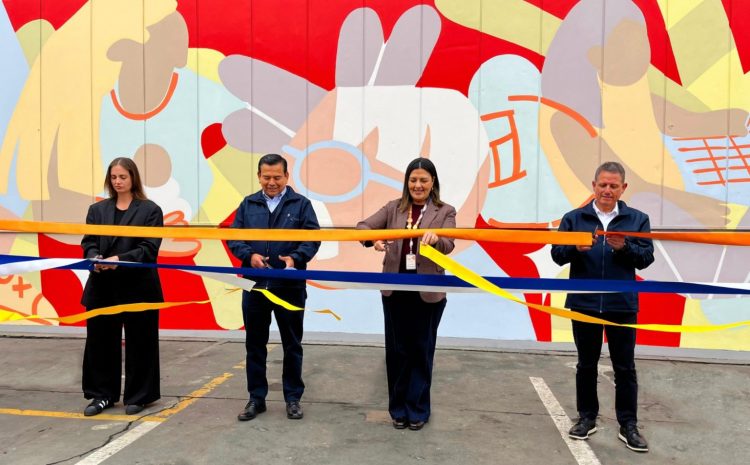 Primax inaugura mural artístico que purifica el aire