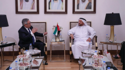 Alberto Farje Orna con Abdallah Sultan Al Owais