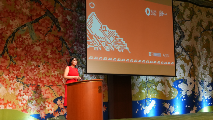 Desilú León en Expo Osaka Kansai 2025