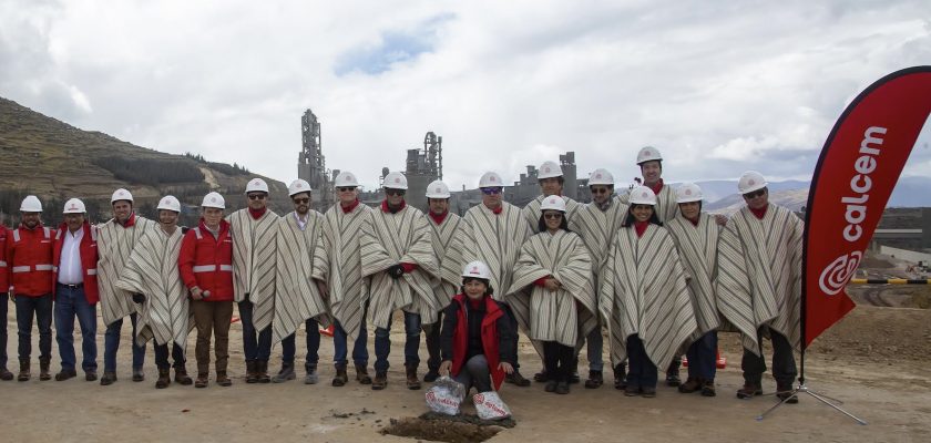 Grupo UNACEM y Calidra inician construcción de planta de cal