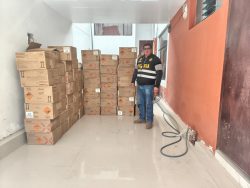 Incautación de explosivos