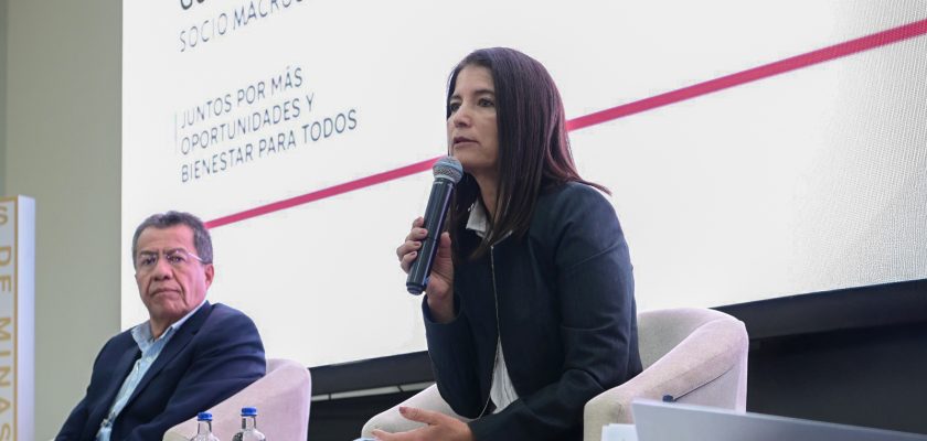 Julia Torreblanca en Rumbo a PERUMIN
