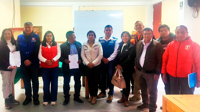 Mesa Técnica de Diálogo de Alto Nivel - distrito de Aquia en Áncash