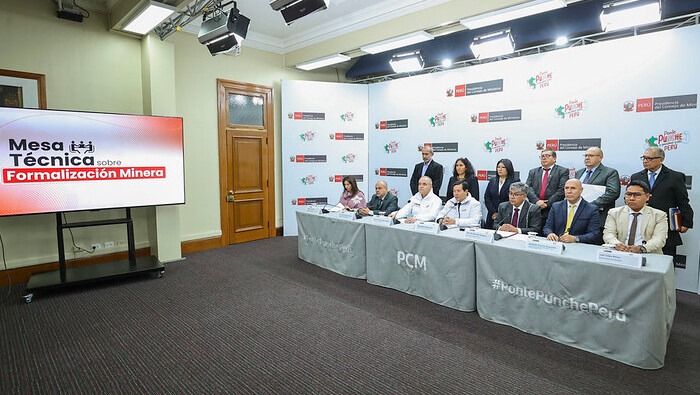 Mesa Técnica de Formalización Minera