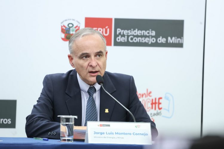 Ministro Jorge Montero 