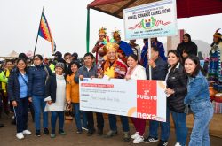 Nexa dona laptops a escolares en Cajamarquilla