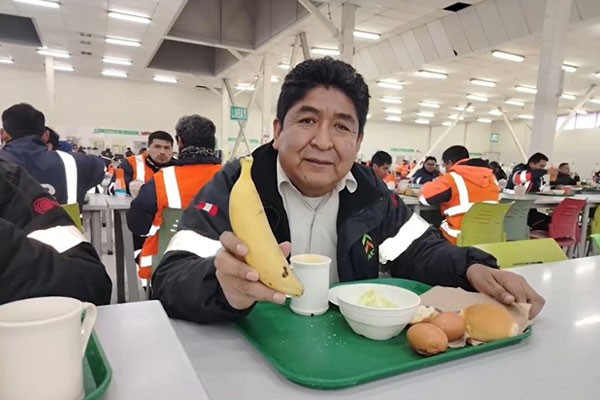 Plátanos ancashinos abastecen campamento de Antamina