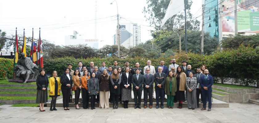 Reunión Ordinaria del Comité Andino de Minería Ilegal - I Reunión de Alto Nivel Estratégico