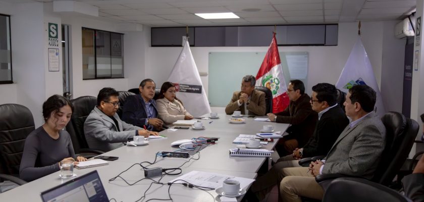 Reunión entre UEFSA y Gobierno Regional de Moquegua