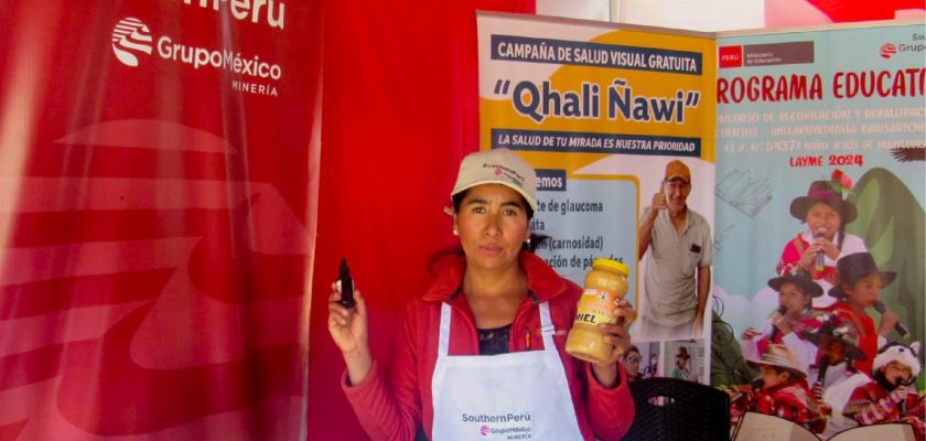 Southern Perú fortalece la agricultura en Apurímac