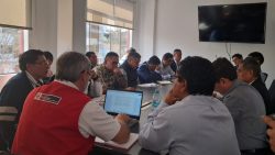 grupo de trabajo en Pataz