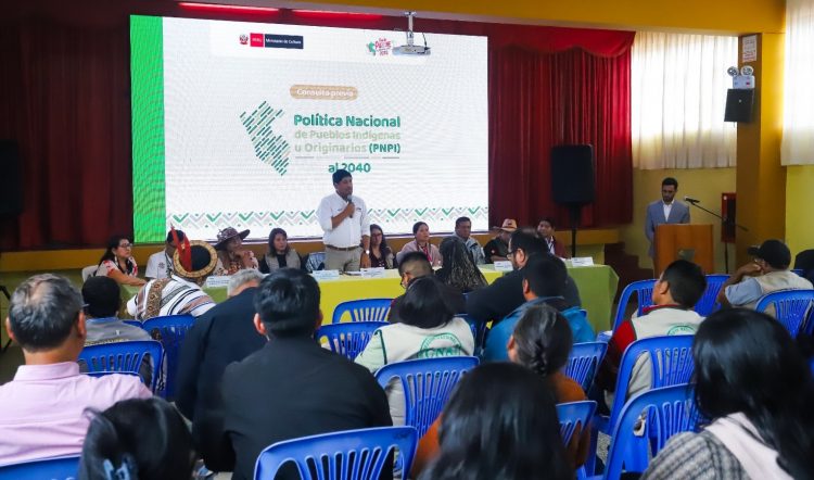Política Nacional de Pueblos Indígenas al 2040
