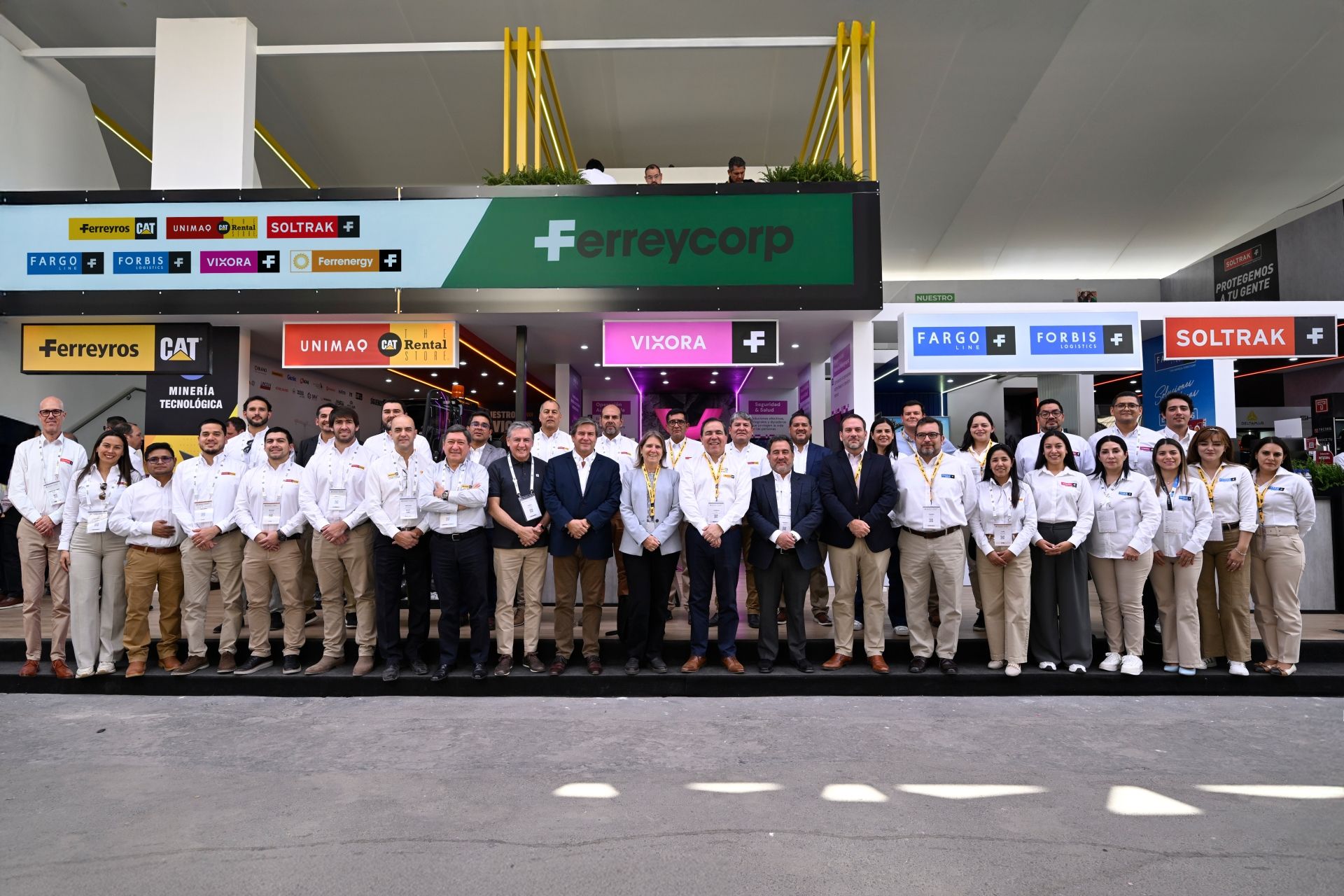 Ferreycorp y Ferreyros lideraron en PERUMIN