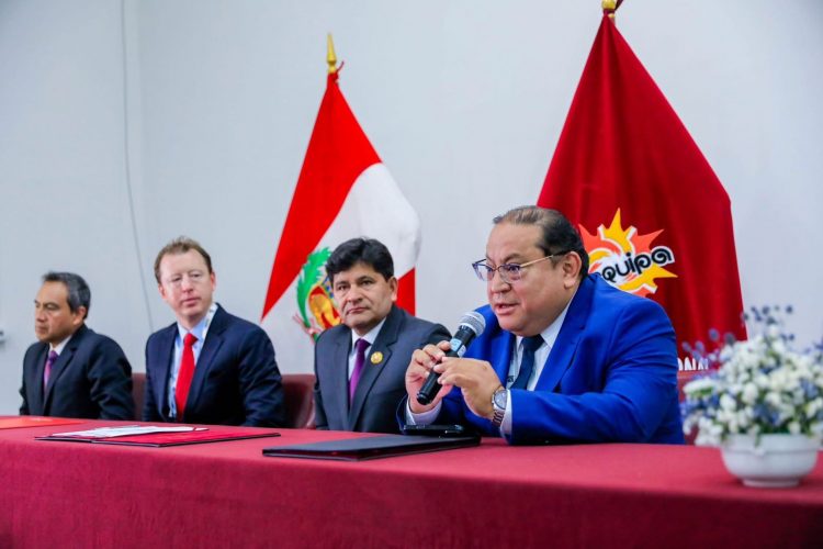 Gobierno Regional de Arequipa y H2 Perú