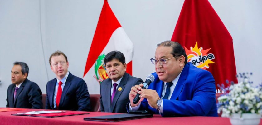 Gobierno Regional de Arequipa y H2 Perú