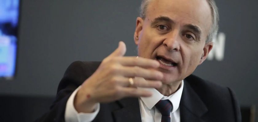 El ministro de Energía y Minas, Jorge Montero