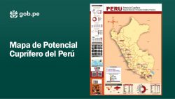 Mapa de Potencial Cuprífero del Perú
