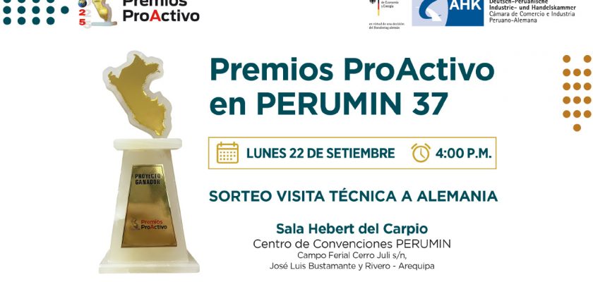 Premios ProActivo en PERUMIN 37