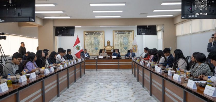 UNMSM Mesa de Diálogo Institucional sobre el Proceso de Admisión 2026