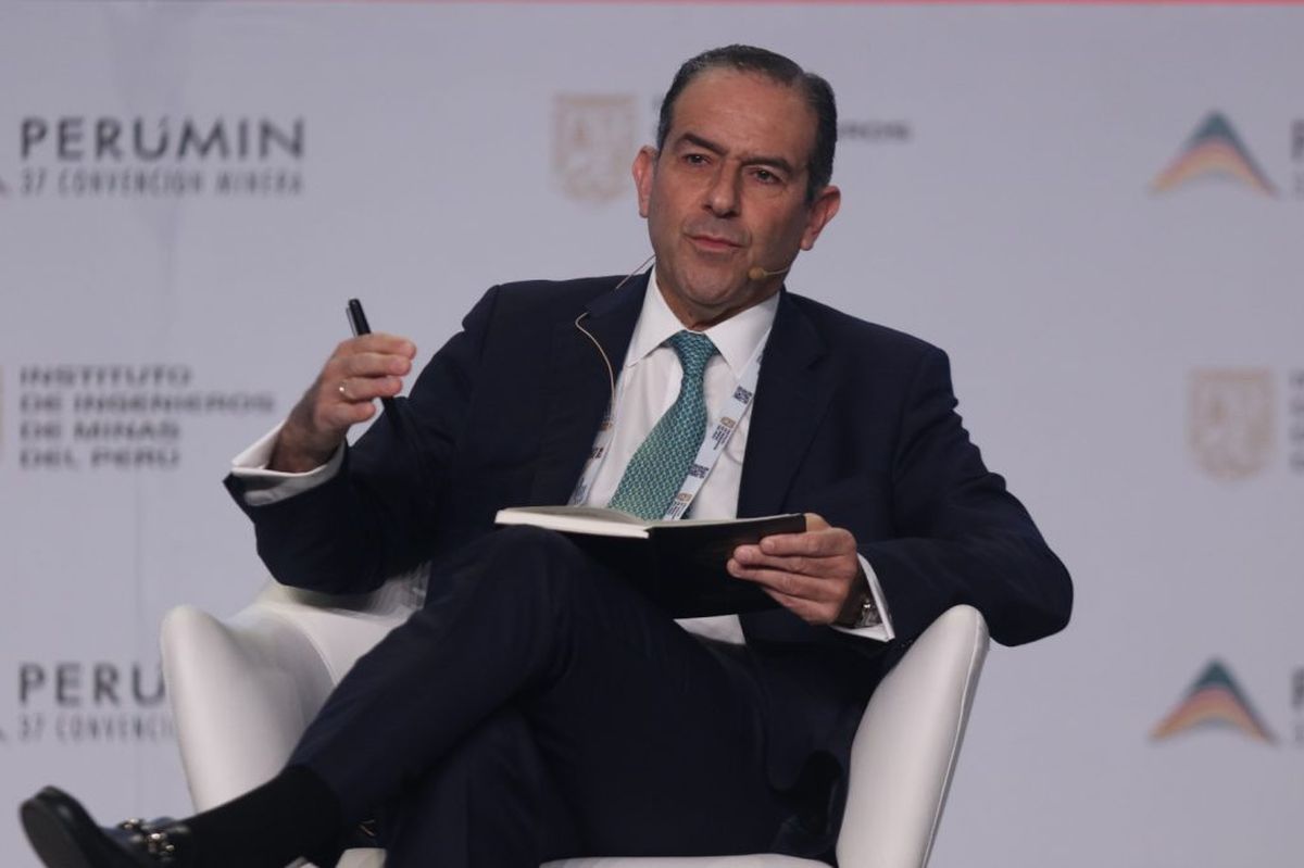 Eduardo Landin, CEO de la empresa minera Hochschild