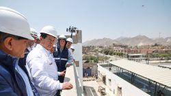 El presidente del Consejo de Ministros, Eduardo Arana