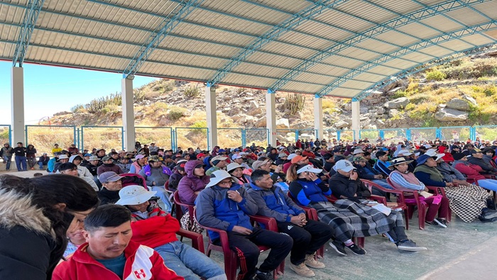 Capacitación a pequeños mineros y mineros artesanales