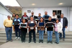 Antamina, donación de laptops a docentes