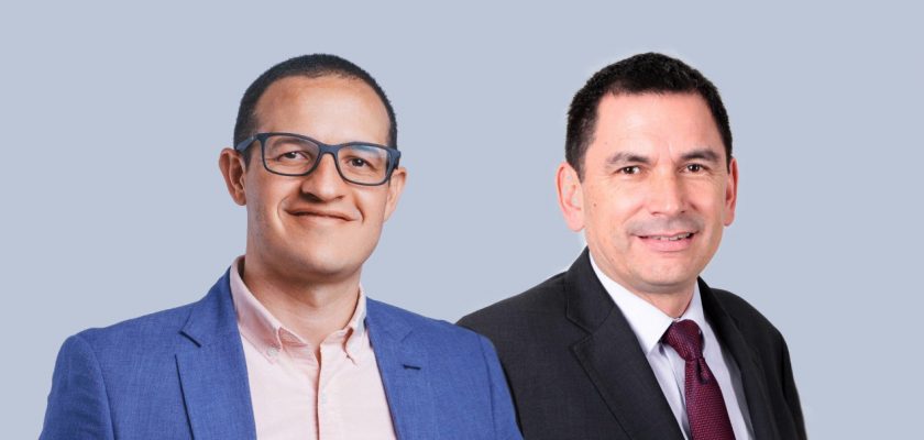 Carlos Rivas y German Millan