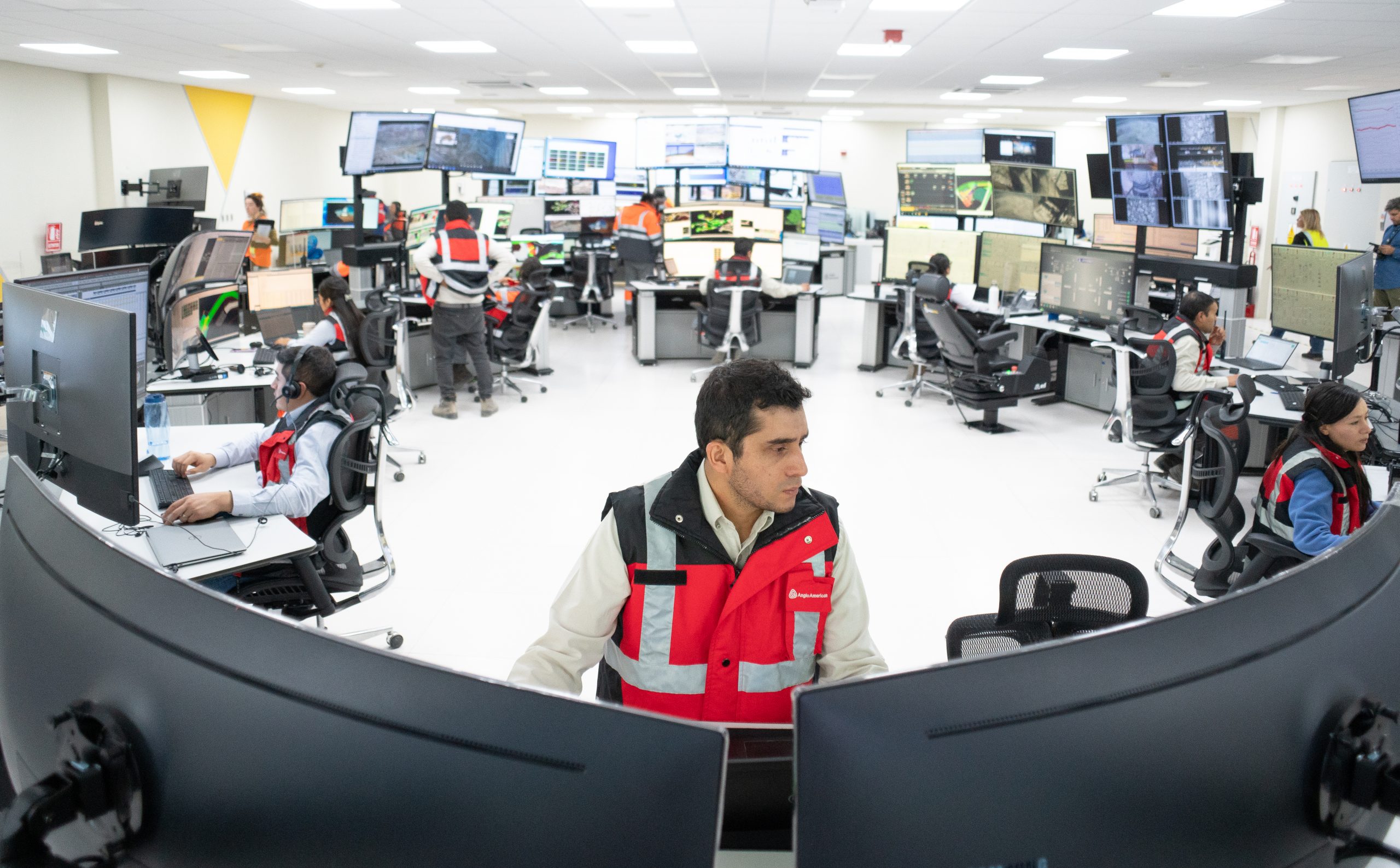 Centro Integrado de Operaciones (CIO) de Anglo American