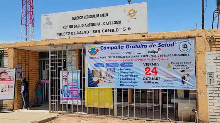 Grupo Enhol y Kallpa, campaña de salud 