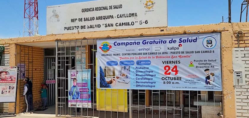 Grupo Enhol y Kallpa, campaña de salud