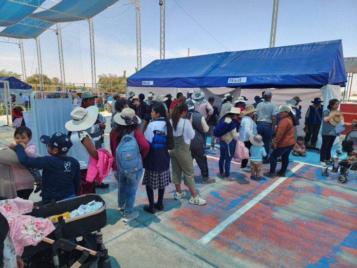 Grupo Enhol y Kallpa, campaña de salud 