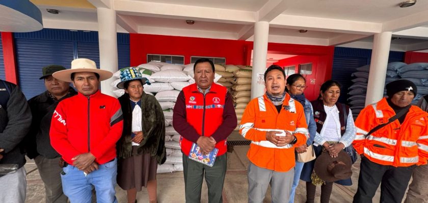 Las Bambas impulsa la ganadería sostenible en Coporaque