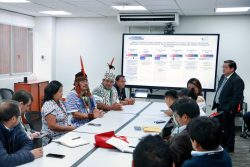 MINEM y representantes de Bajo Urubamba