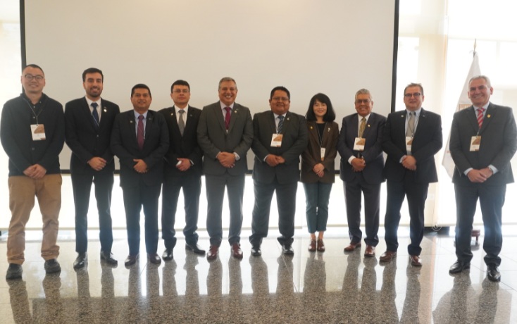 Marco Balcázar, ZiJin Mining, durante el Desayuno Empresarial en el IIMP