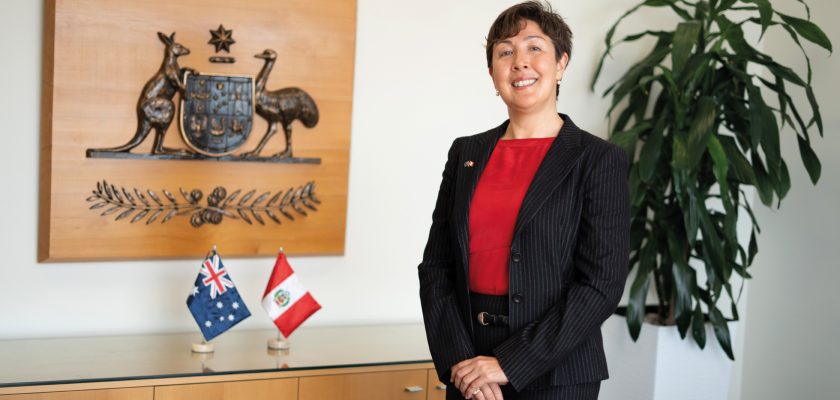 Excma. Maree Ringland, Embajadora de Australia en Perú