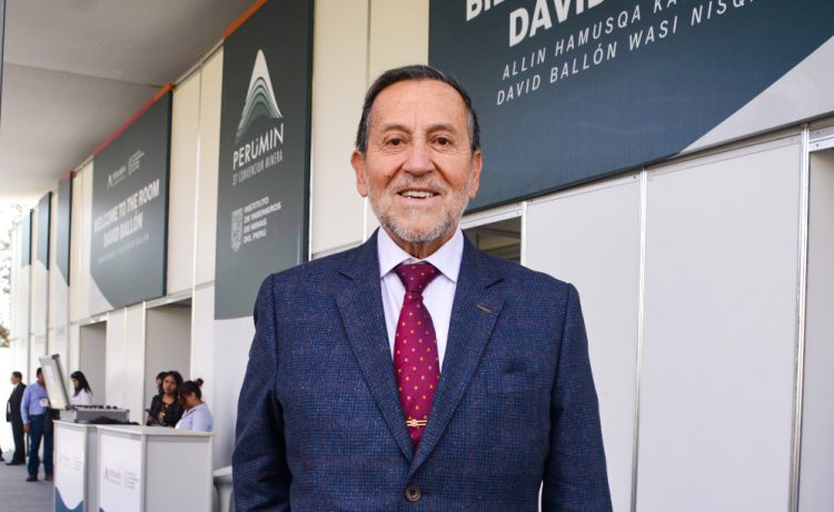 Miguel Cardozo en PERUMIN 37