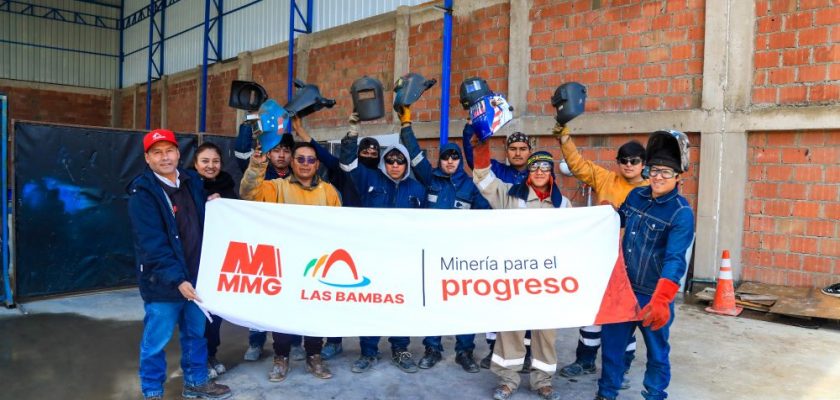 Minera Las Bambas formación técnica en Challhuahuacho