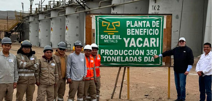 Soleil Metals planta