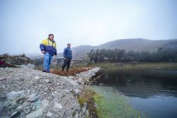 siembra y cosecha de agua en Hualgayoc (Glod Fields)