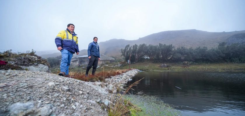 siembra y cosecha de agua en Hualgayoc (Glod Fields)