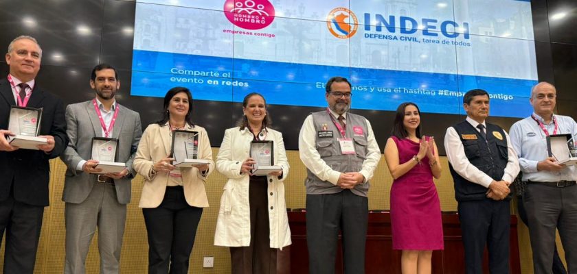 Antamina recibe distinción de INDECI