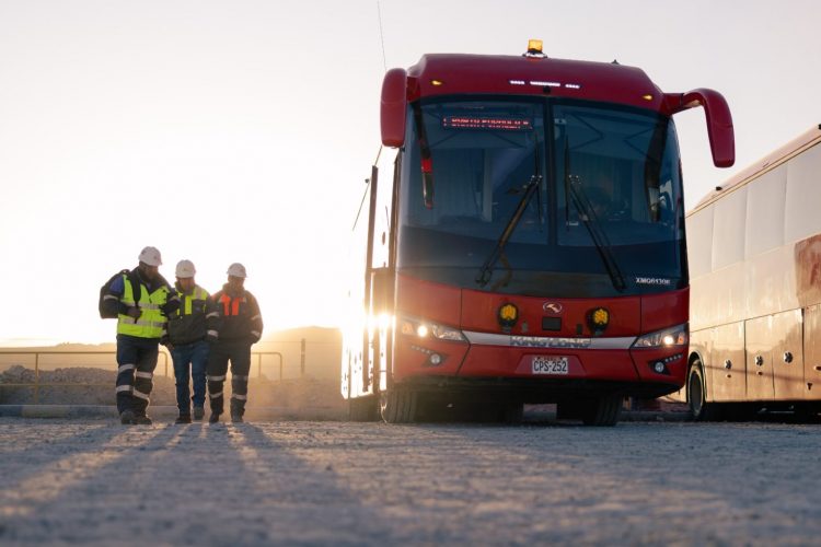 Antapaccay, Buses Eléctricos
