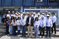 Estudiantes de Geología Minera de la UNDAC visitaron el Ingemmet