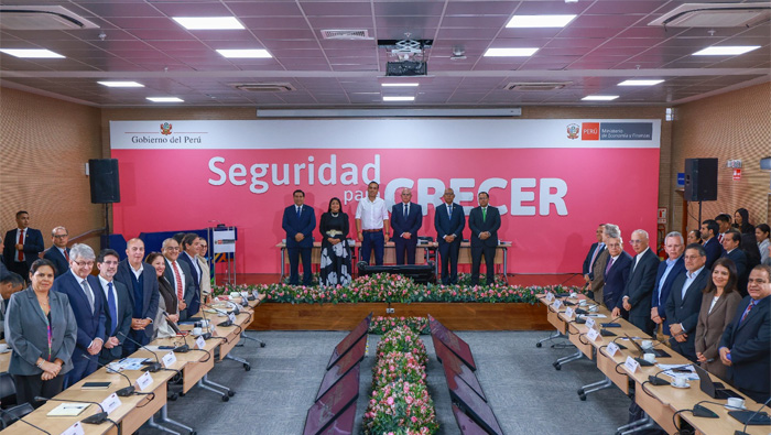 José Jerí Oré y Gabinete Ministerial