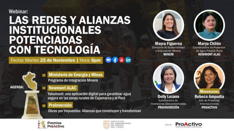 Webinar: Las redes y alianzas institucionales potenciadas con tecnología